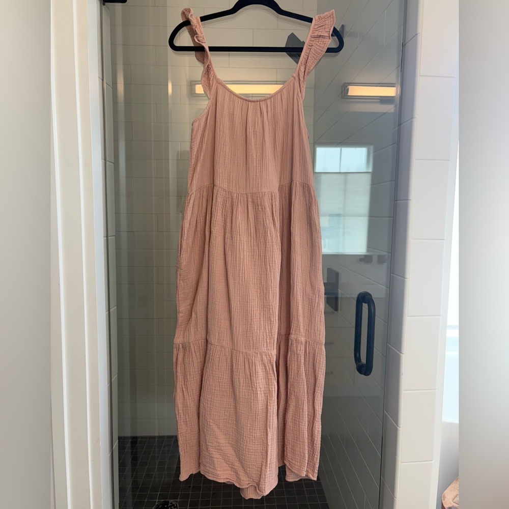 Grade & Gather - midi dress with pockets - gently worn